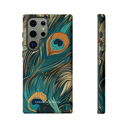 Art Nouveau Peacock Elegance Samsung S23 - Tough Phone Case