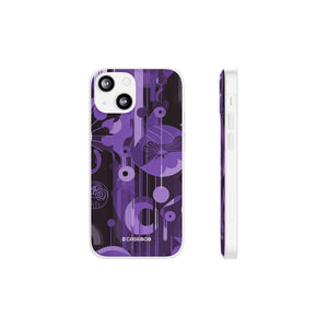 Pantone Ultra Violet | Handyhülle für iPhone (Flexible Hülle) 