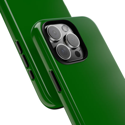 Dark Green iPhone 16 - Tough Phone Case