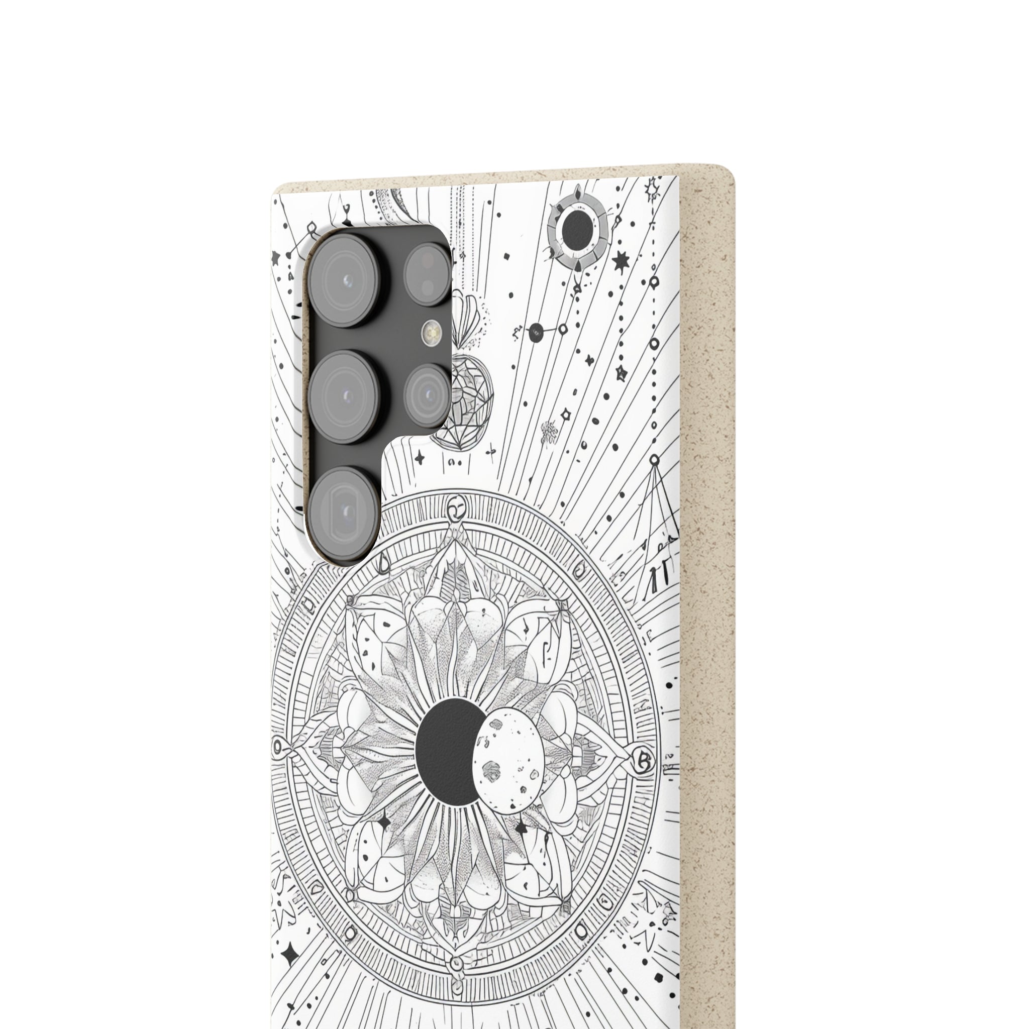 Celestial Mandala Mystique | Biodegradable Phone Case