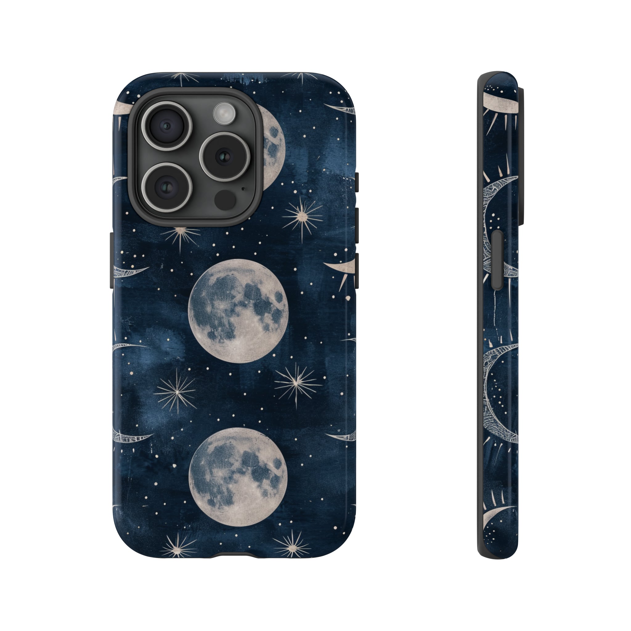 Lunar Phases Serenity - Protective Phone Case