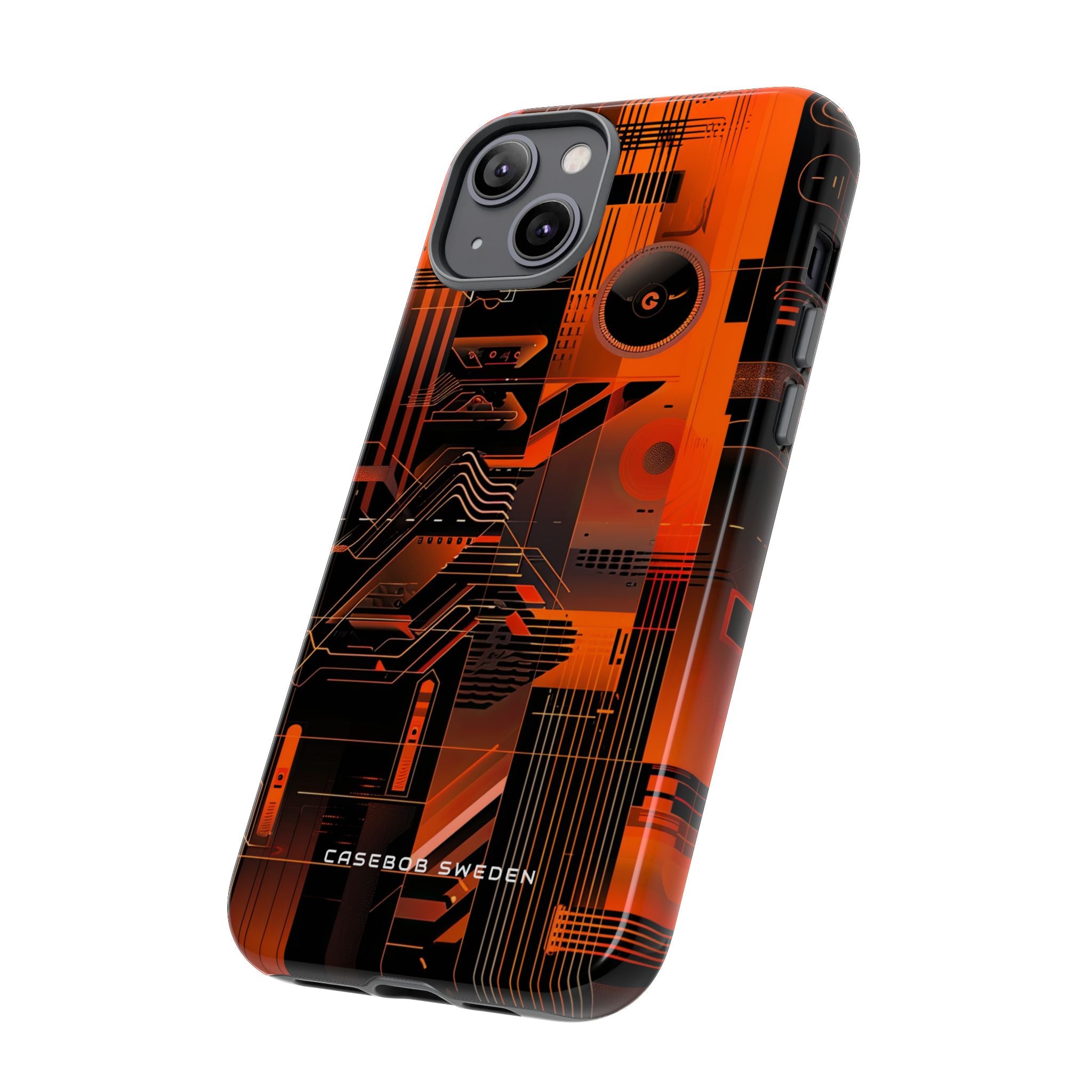 Gradient Circuitburst iPhone 14 - Tough Phone Case