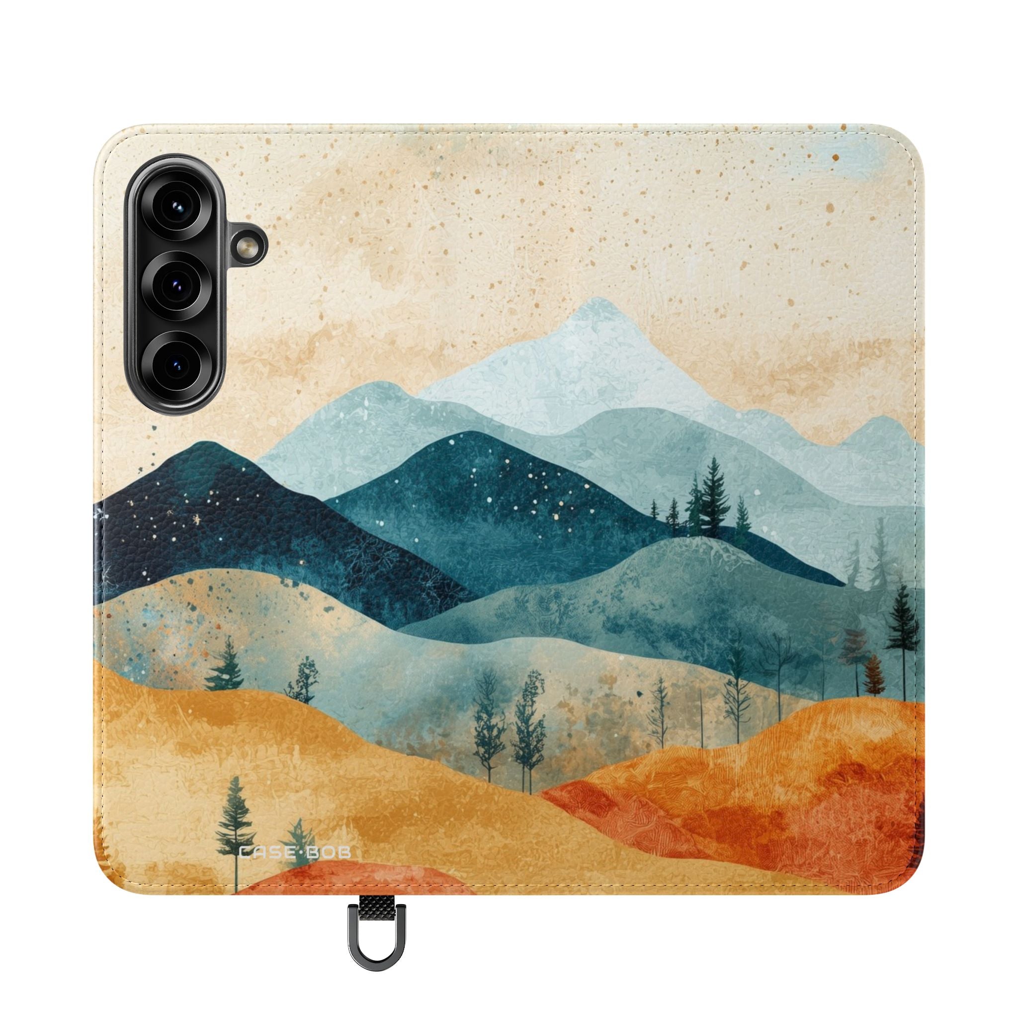 Blue Ridge Moon - Samsung S25 Case - Wallet