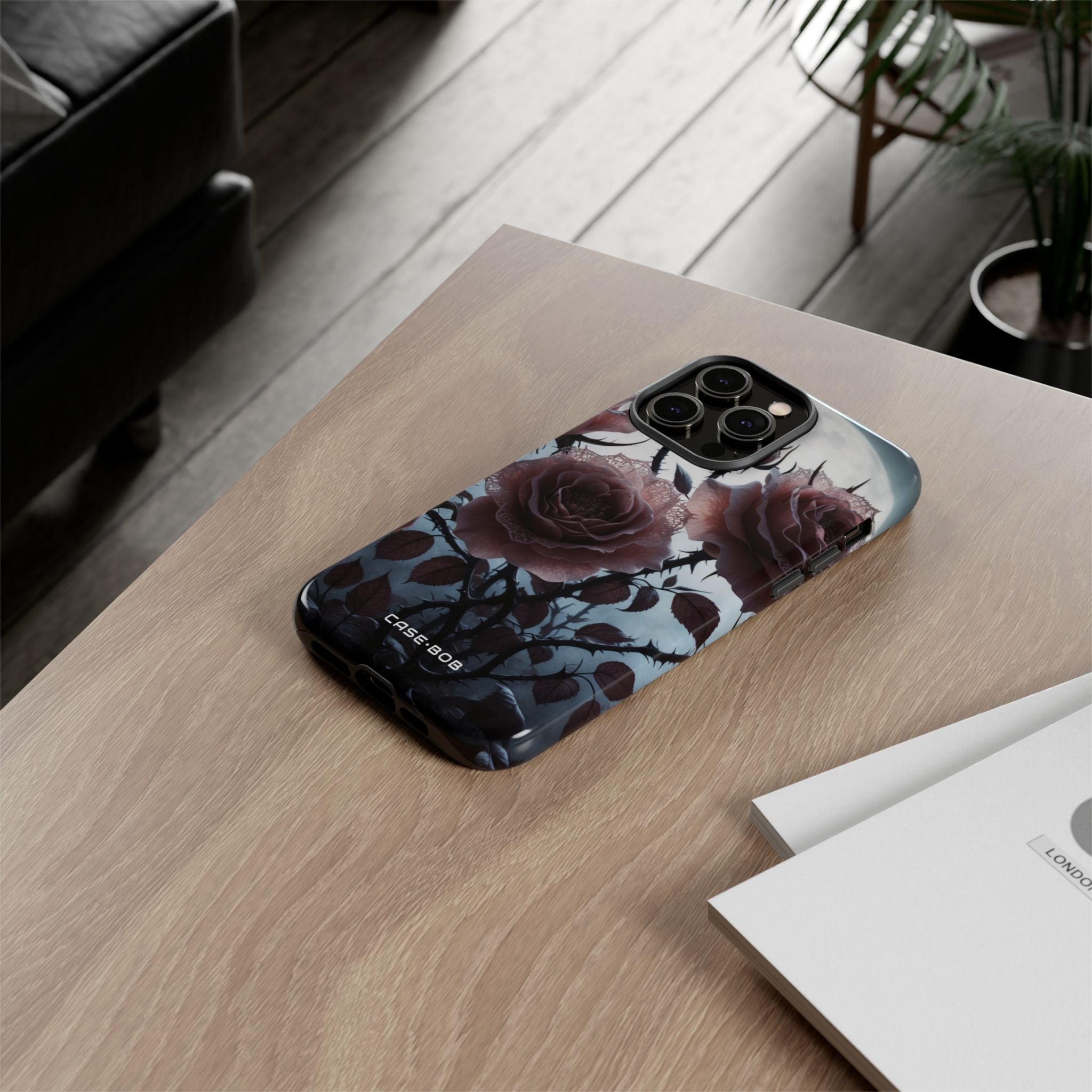 Luminous Rose Thorns iPhone 14 Pro Max Case - Tough