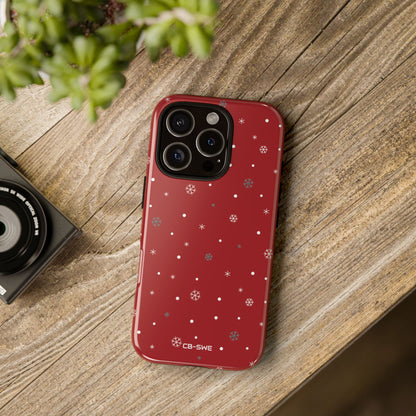 Snowflakes Dance Cheerfully - iPhone Case