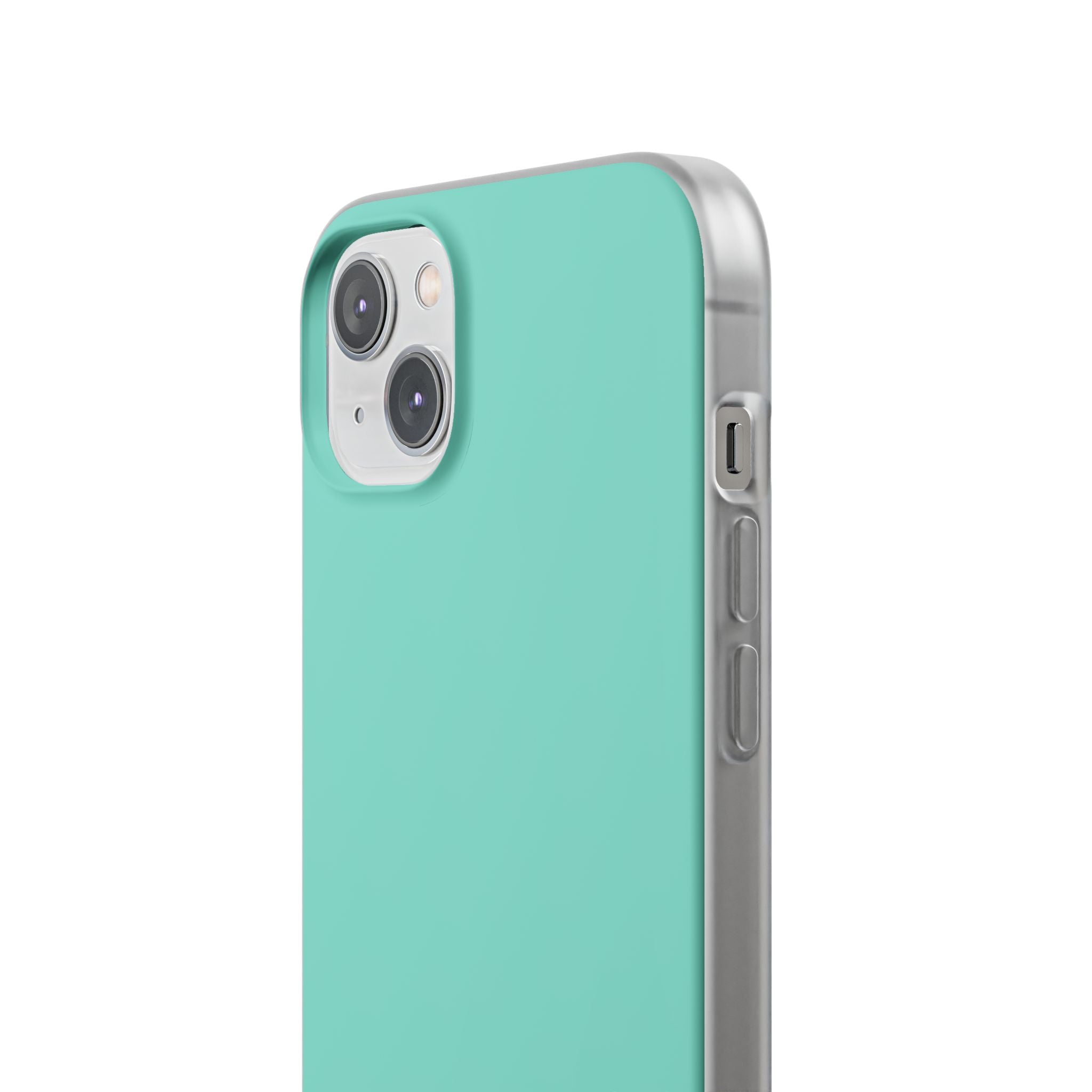 Middle Blue Green | Phone Case for iPhone (Flexible Case)