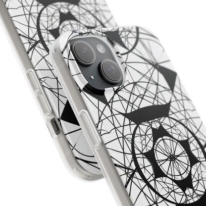 Geometric Hypnosis | Flexible Phone Case for iPhone