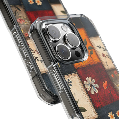 Patchwork Blooms iPhone 16 Pro Case - Impact