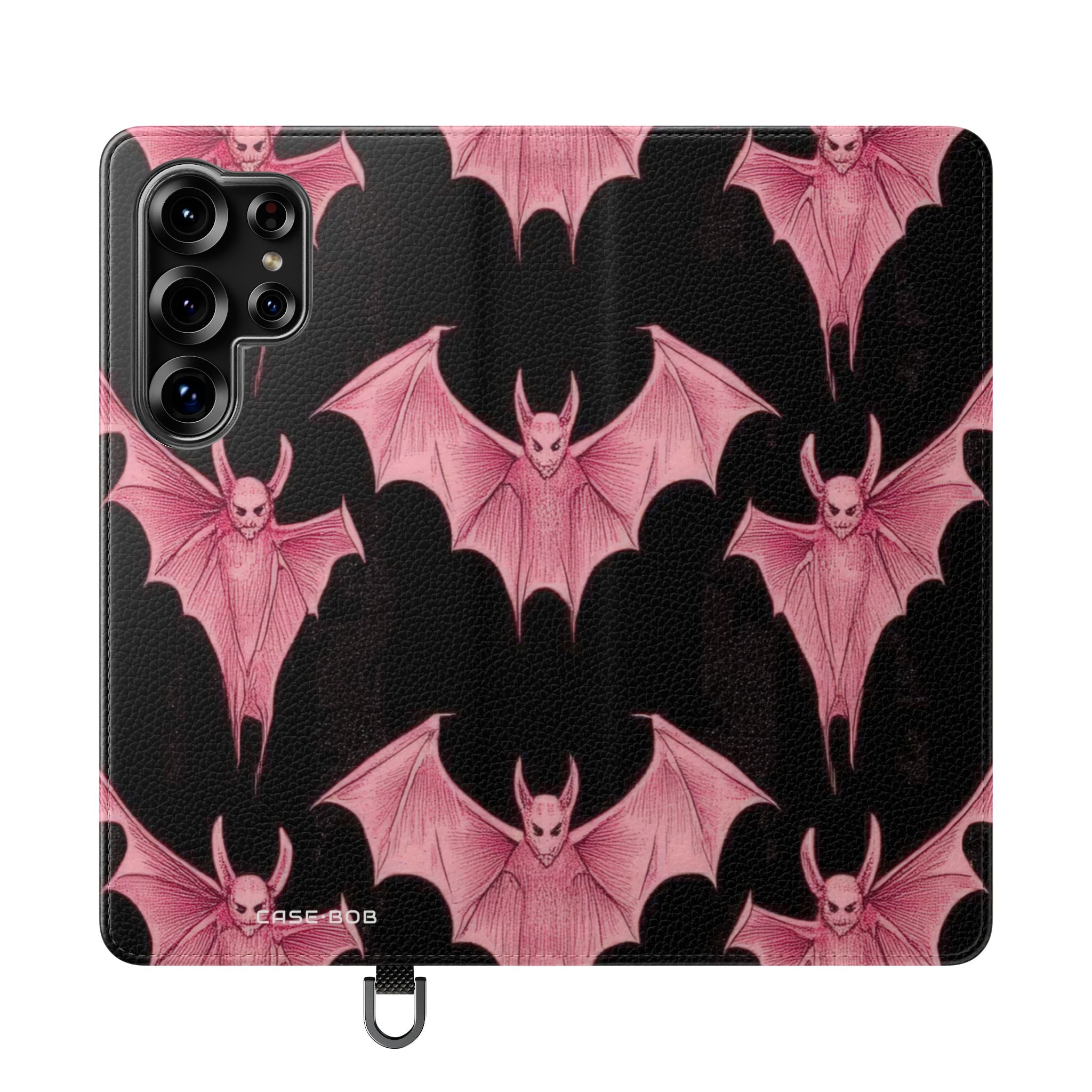 Pink Batwave - Samsung S25 Ultra Case - Wallet
