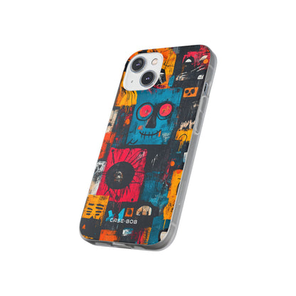 Blue Stitch Smile iPhone 14 Case - Soft