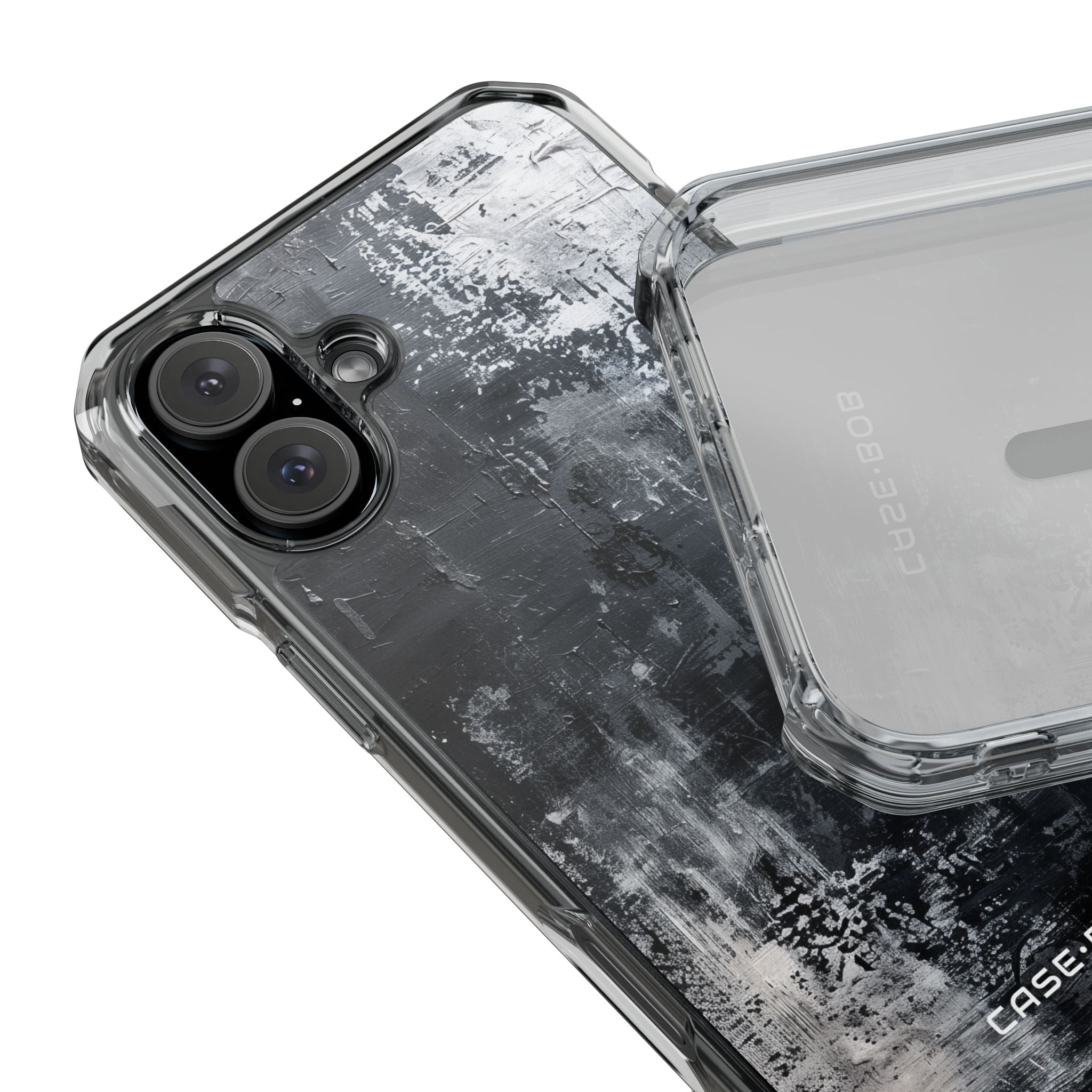 Textured Blackscape iPhone 16 Plus Case - Impact