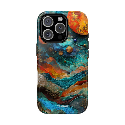 Celestial Wonders Unfold - iPhone Case