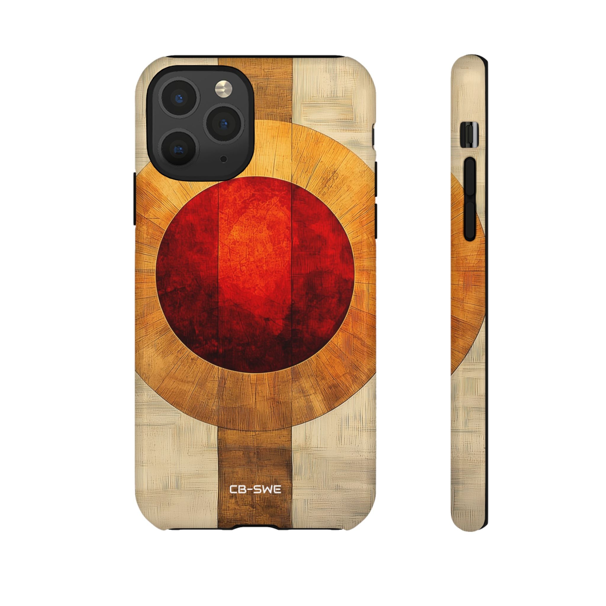 Warm Circles Embrace - iPhone Case