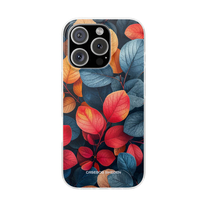 Vibrant Nature Leaves - Flexi iPhone 16 Phone Case