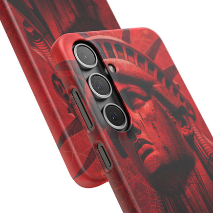 Zen Red Liberty Vision Samsung S24 - Slim Phone Case