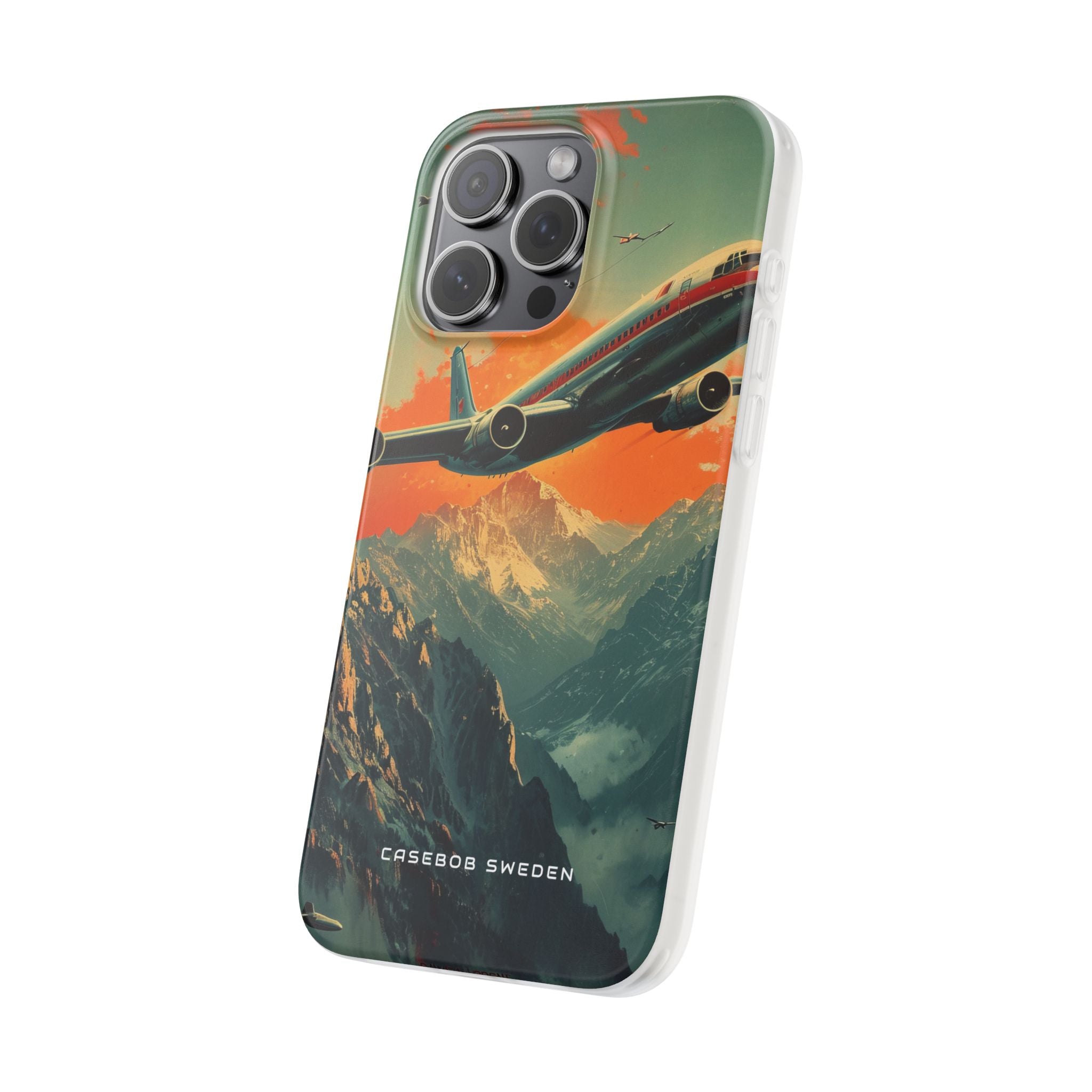 Vintage Skyward Adventure iPhone 15 - Flexi Phone Case