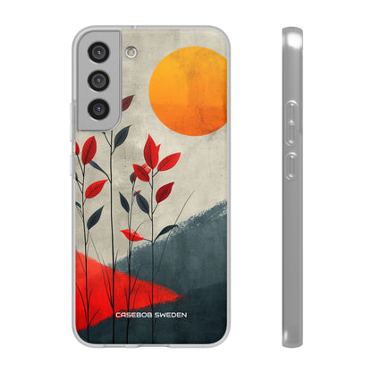 Gray Sunscape - Flexi Samsung S22 Phone Case