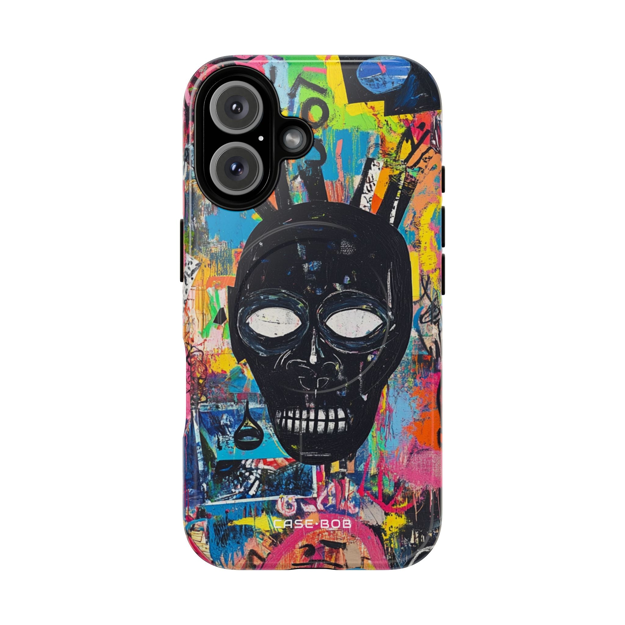 Skull Vortex iPhone 16 Case - Tough+
