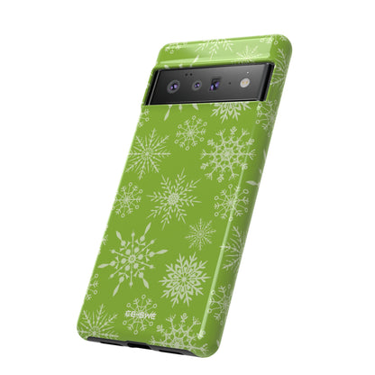 Snowflakes Dance Whimsically - Google Pixel Case