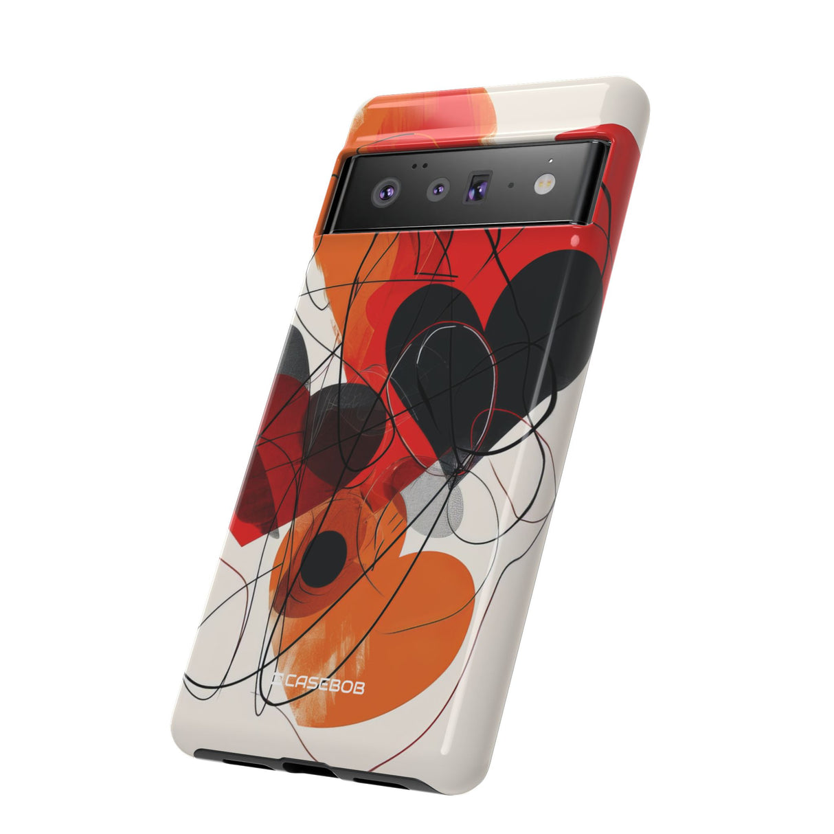 Fiery Hearts | Protective Phone Case for Google Pixel