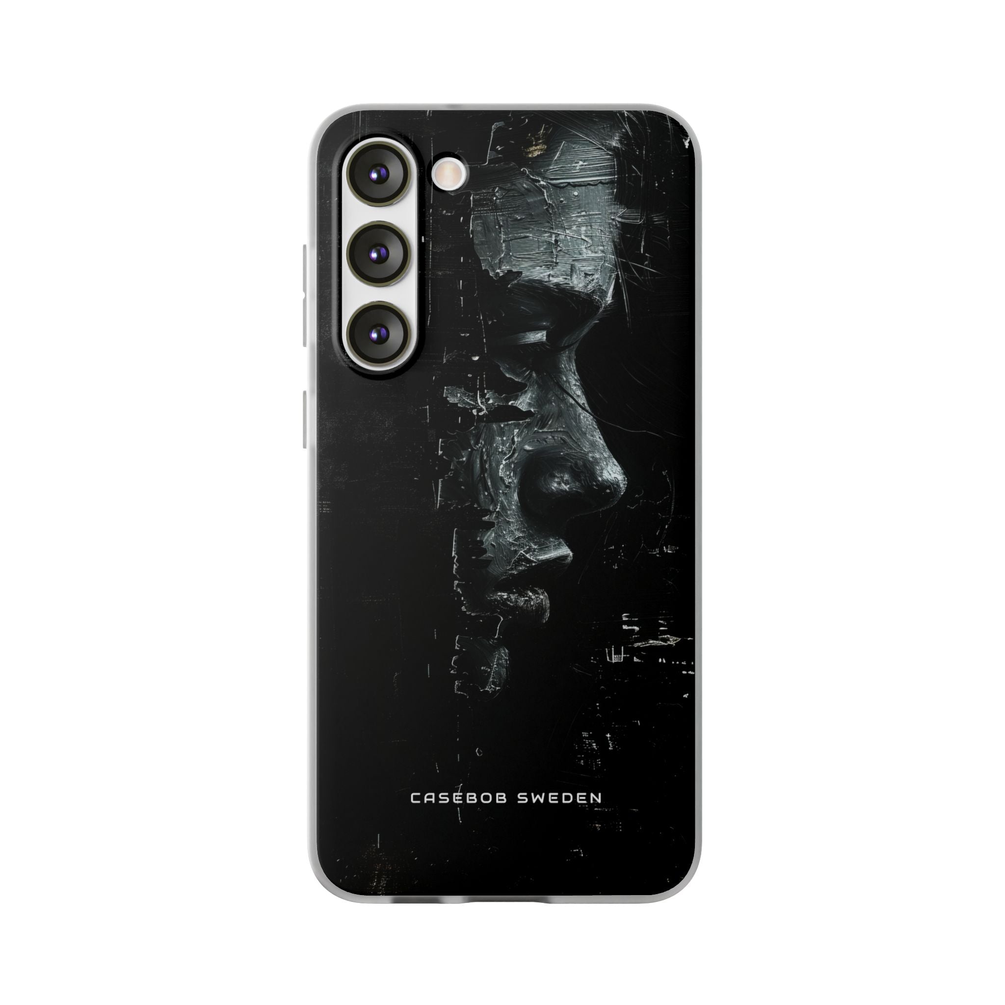 Monochrome Bloom Samsung S23 - Flexi Phone Case