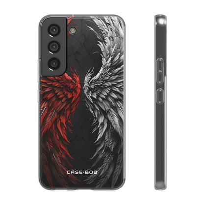 Crimson White Wings Samsung S22 - Soft