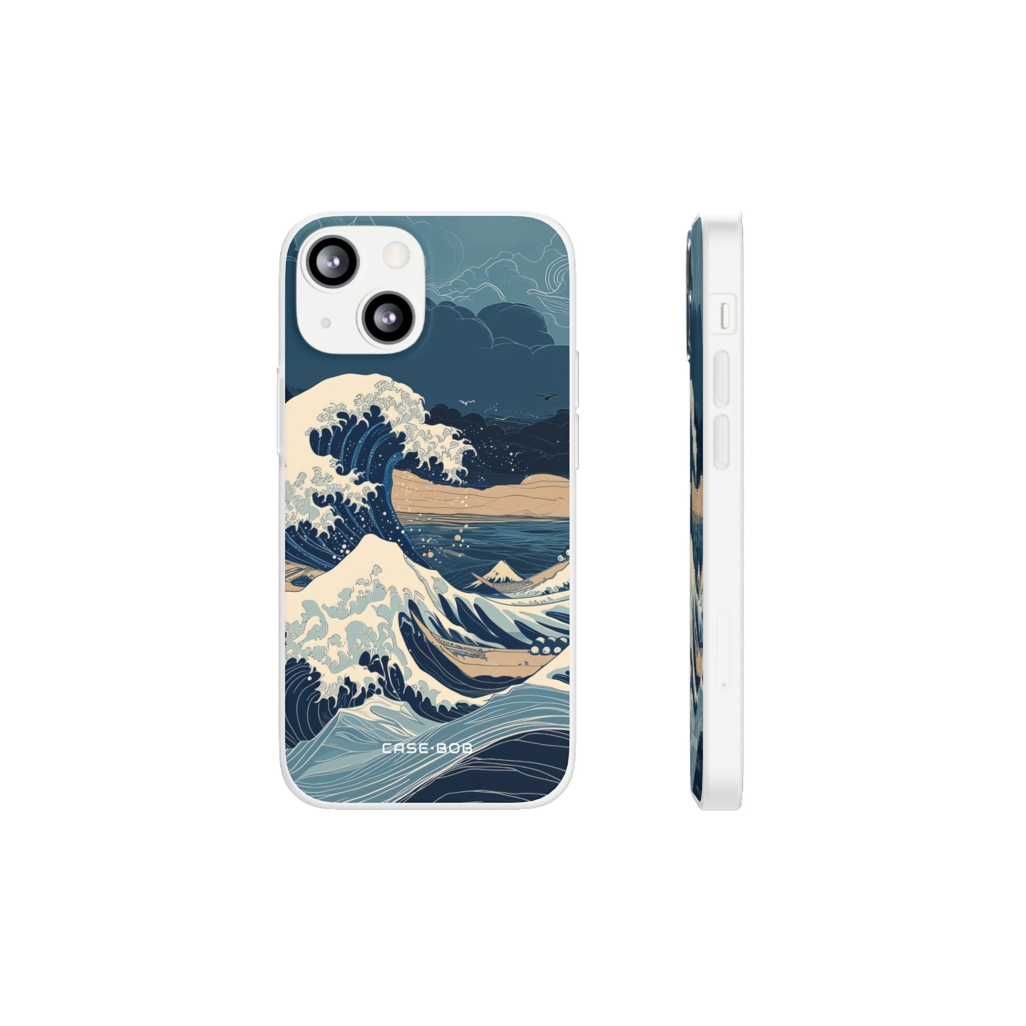 Cresting Blue Wave iPhone 13 mini Case - Soft