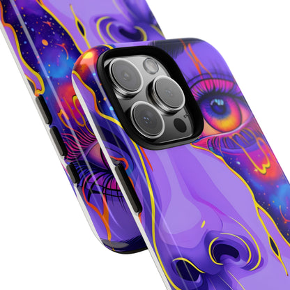 Cosmic Dreamscape Eye - iPhone Case
