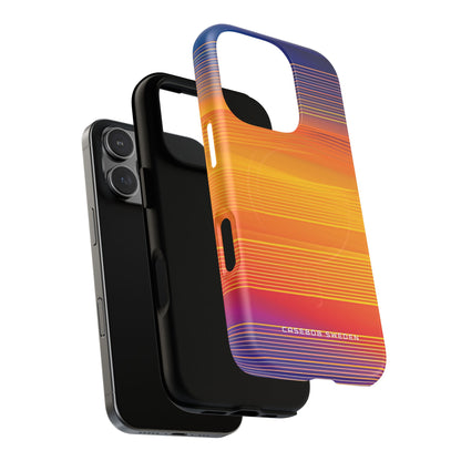 Gradient Sunset Flow iPhone 16  Tough+ Phone Case