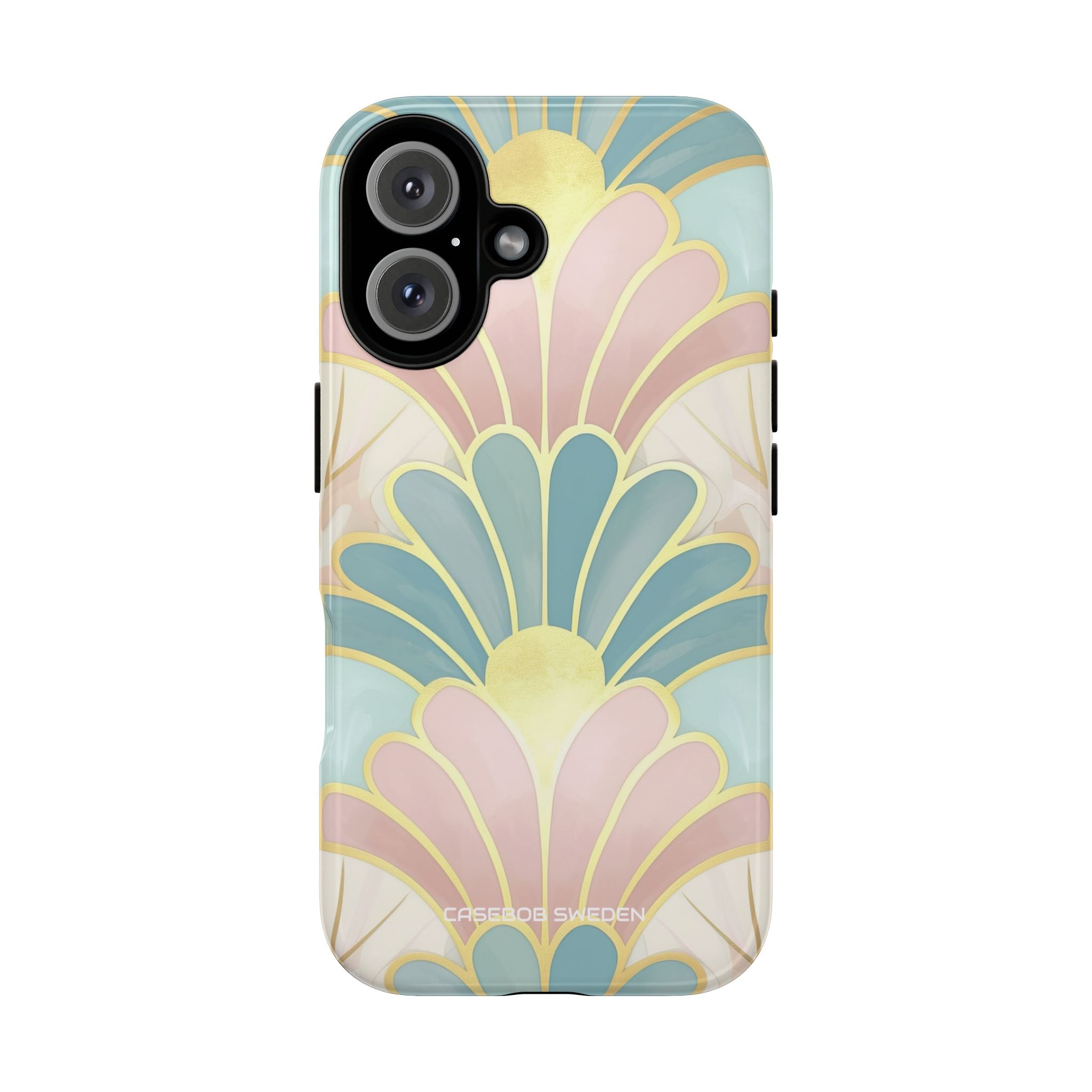 Pastel Deco Elegance - Tough iPhone 16 Phone Case