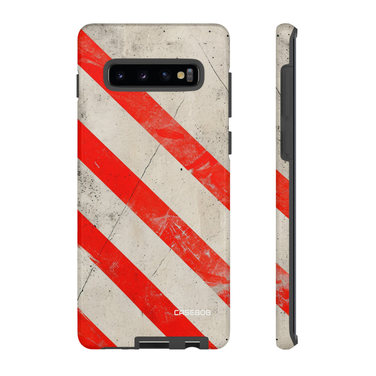 Crimson Line Minimalism - Protective Phone Case