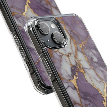 Lavender Veins Flow iPhone Case - Impact