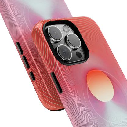 Orange Portal iPhone 16 Pro Max Case - Tough+