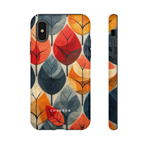 Scandinavian Leafy Serenity - Protective Phone Case