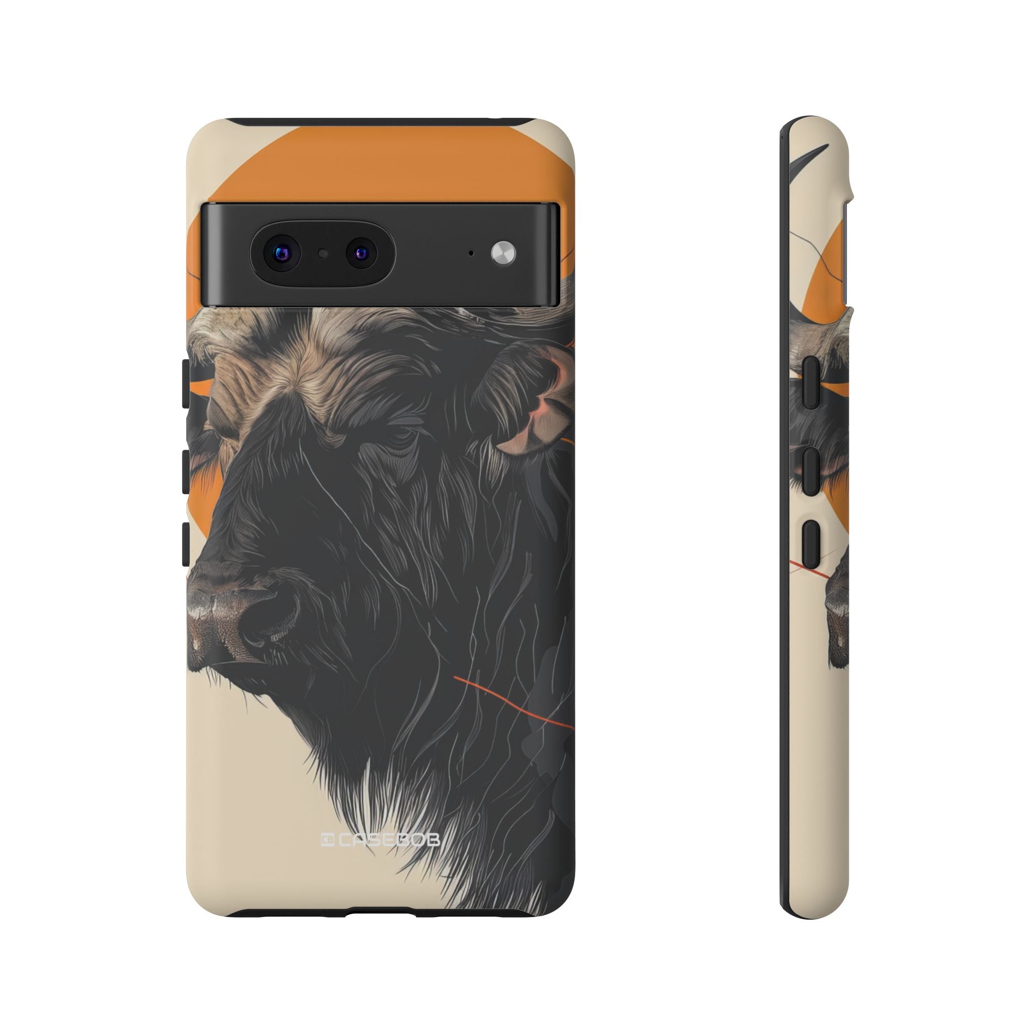 Majestic Buffalo Sun - Phone Case for Google Pixel