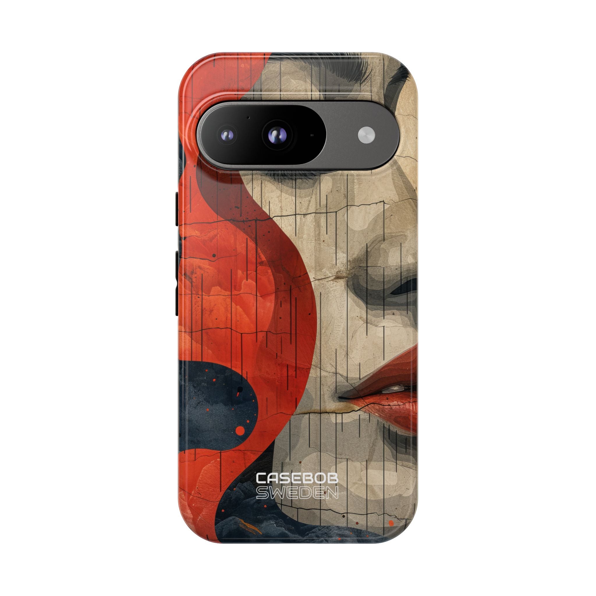 Crimson Flow Profile Google Pixel 9 - Resistente