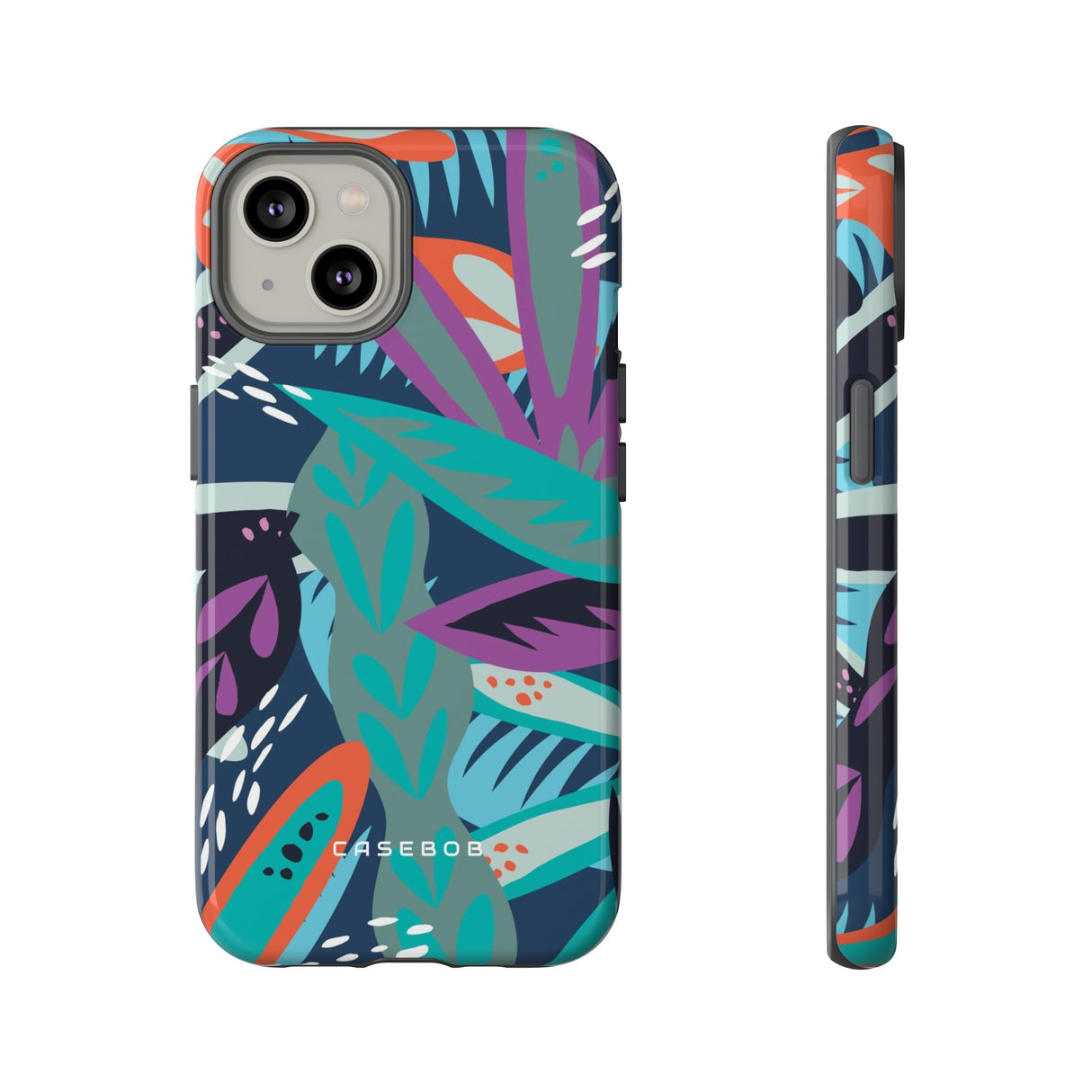 Tropical Leaf Moz - Protective Phone Case