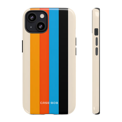 Vivid Stripe Harmony iPhone 13 Case - Tough