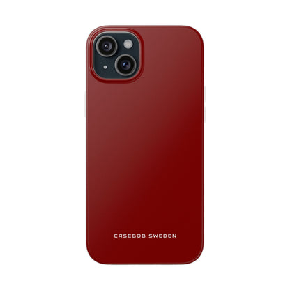 Maroon iPhone 15 - Flexi Phone Case