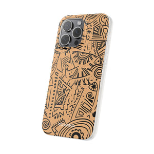 Mystic Tribal Geometry | Flexible Phone Case for iPhone