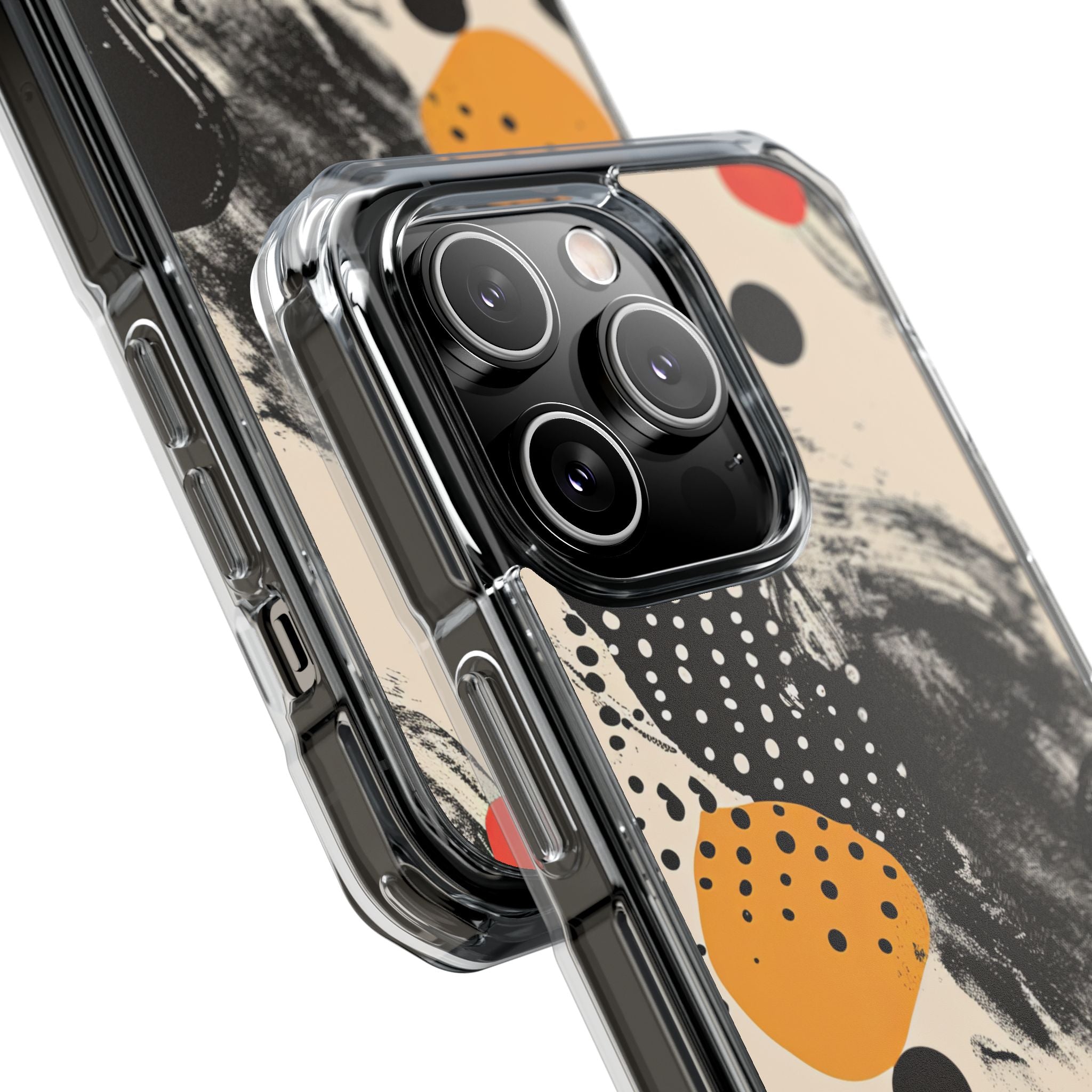 Swirl Chaos Geometry iPhone 14 - Impact Clear+