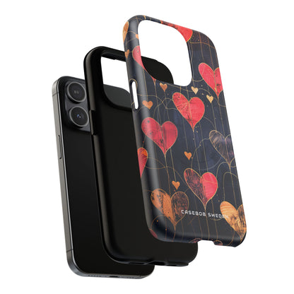 Gradient Heartflow Harmony iPhone 15 | Tough+ Phone Case