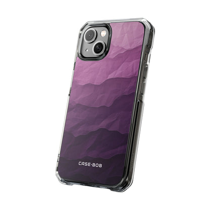 Purple Wave Layers iPhone 14 Case - Impact