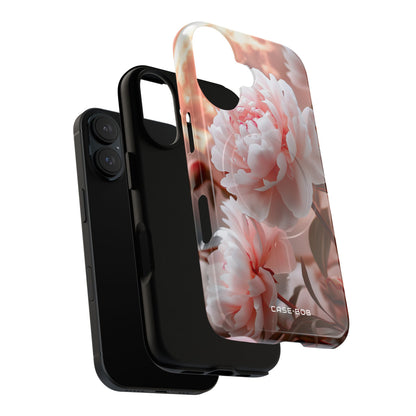 Peony Moonlight iPhone 16 Case - Tough+