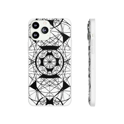 Geometric Hypnosis | Flexible Phone Case for iPhone