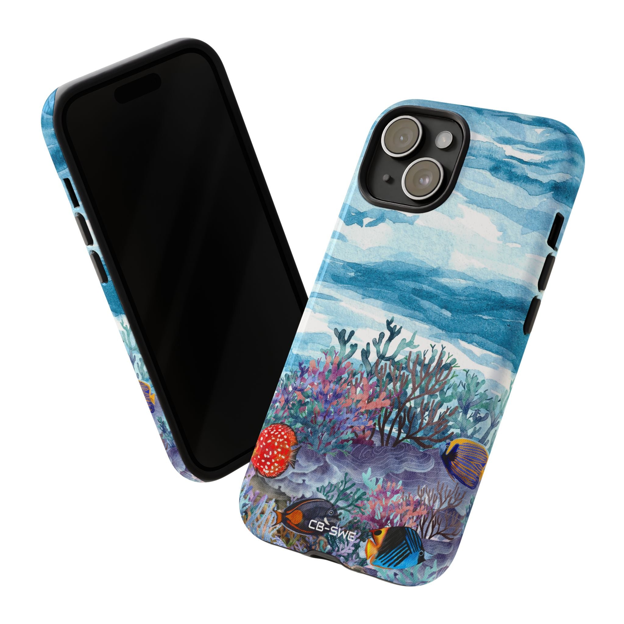 Aquatic Life Watercolors - iPhone Case