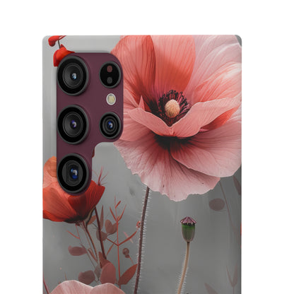 Coral Elegance | Slim Phone Case for Samsung