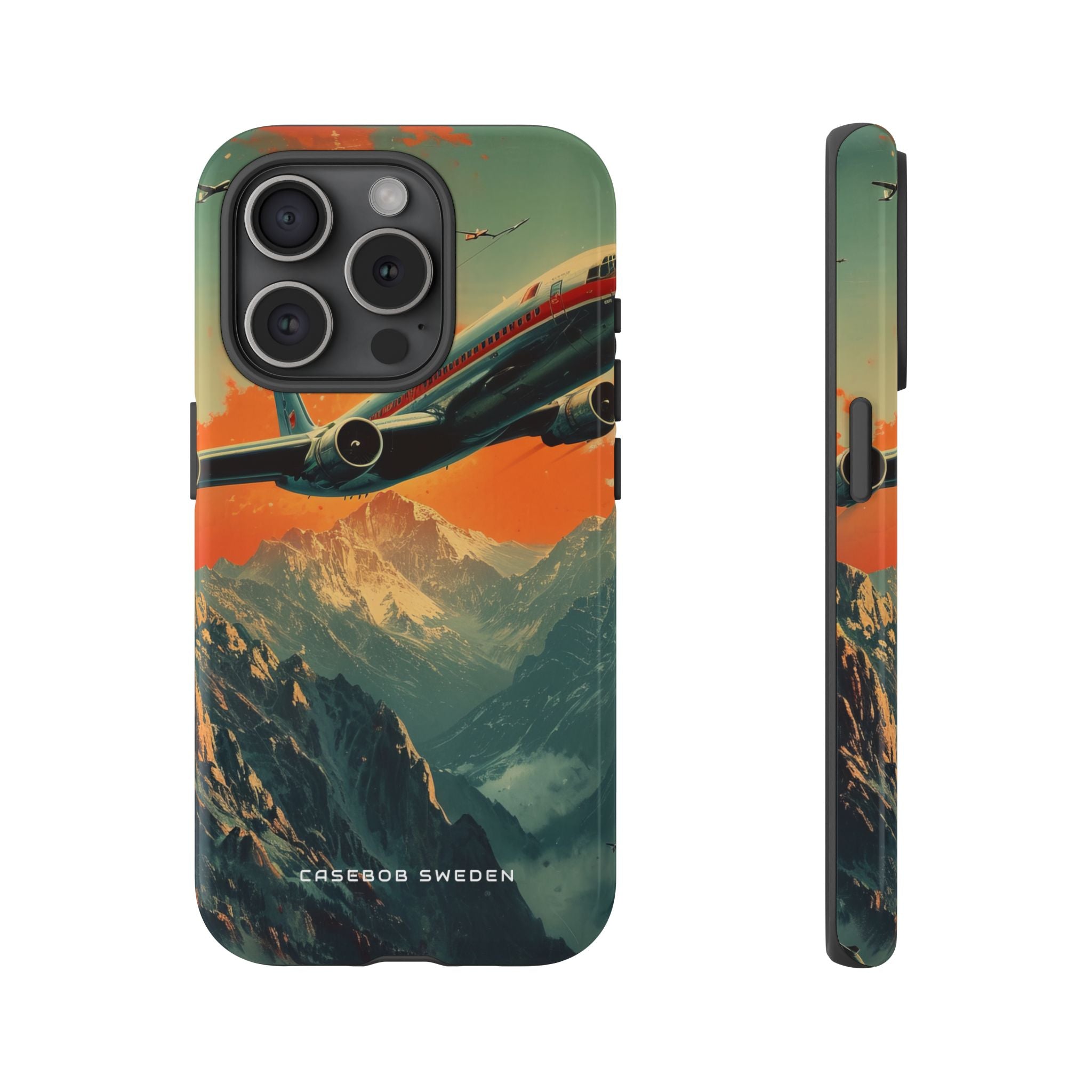 Vintage Skyward Adventure iPhone 15 - Tough Phone Case