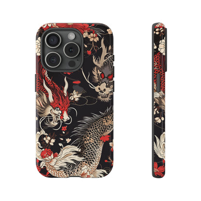 Oni Demons & Sacred Symbols - Protective Phone Case