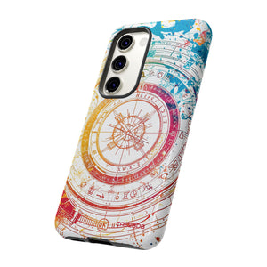 Astrological Wheel Wonders - Protective Phone Case